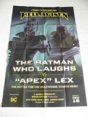 Batman Who Laughs vs Apex Lex - Hell Arisen (DC) 24'' x 36'' Folded Promo Poster