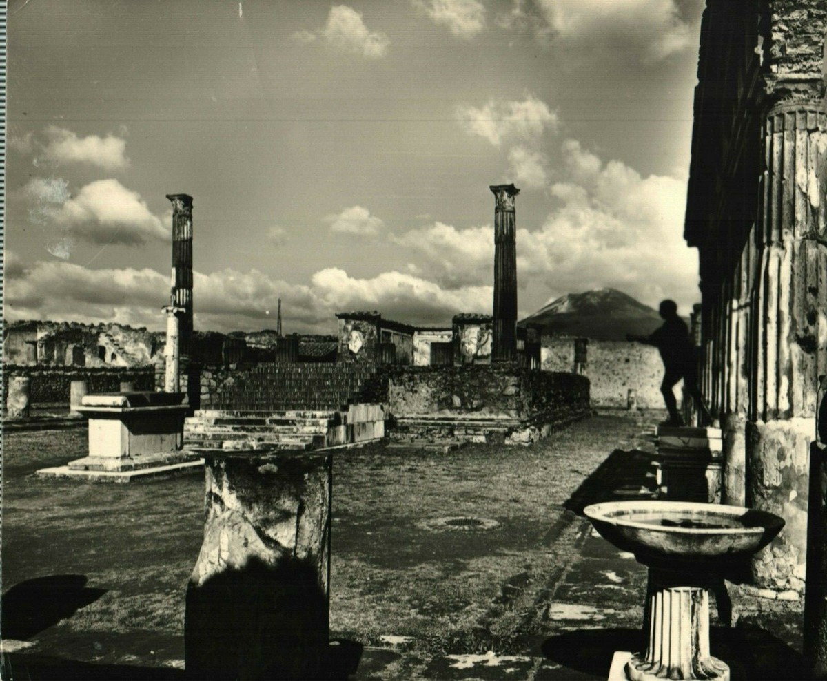 Antique Pompeii Ancient Roman Temple of Apollo RPPC UK