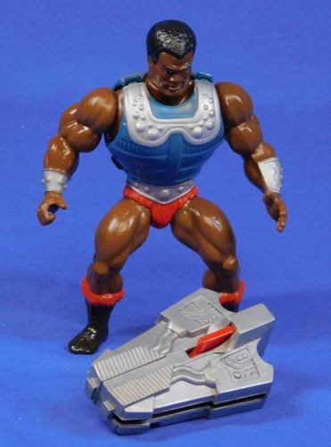 MASTERS OF THE UNIVERSE MOTU VINTAGE CLAMP CHAMP COMPLETE FIGURE HE-MAN