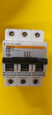 Merlin Gerin Multi 9 C60HC D32 3 Phasen MCB