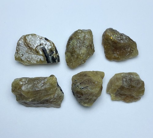 138 Carat Faceted Rough Quality Natural Sphene Lot From Pakistan Loose Gemstone - Picture 6 of 16