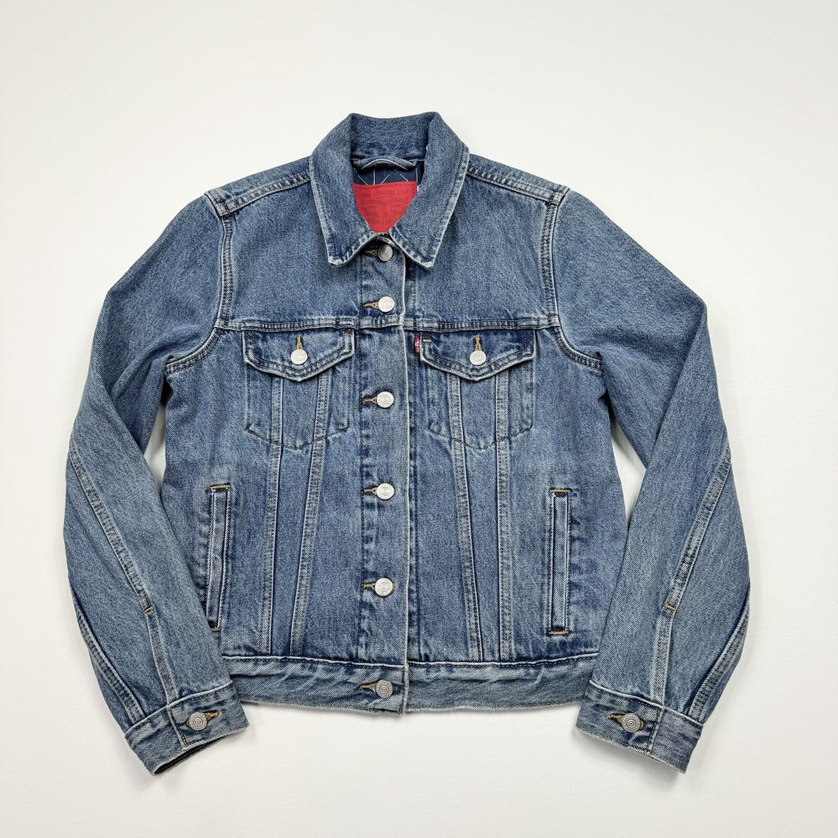 名作・美品 Classic Jean Jacket 　　希少サイズ48 Vintage Girls Bonjour 80s 90s Denim Jean Jacket Size 5/6 | eBay