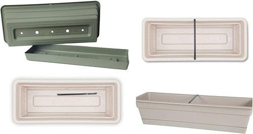 Flower Box + Clamp2 Deck, Patio Rails + Bloem Dura Cotta 18" (See PHOTOS) - Picture 10 of 16
