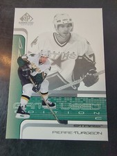 2001-02 SP Game Used Stars Hockey Card #16 Pierre Turgeon 