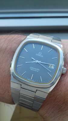Omega SEAMASTER 1342 GREY DIAL VINTAGE WATCH MONTRE 70's UHR OROLOGIO RELOJ