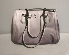 Simply Vera Ombre Taupe Gray Purse Bedford Triple Satchel Faux leather Purse