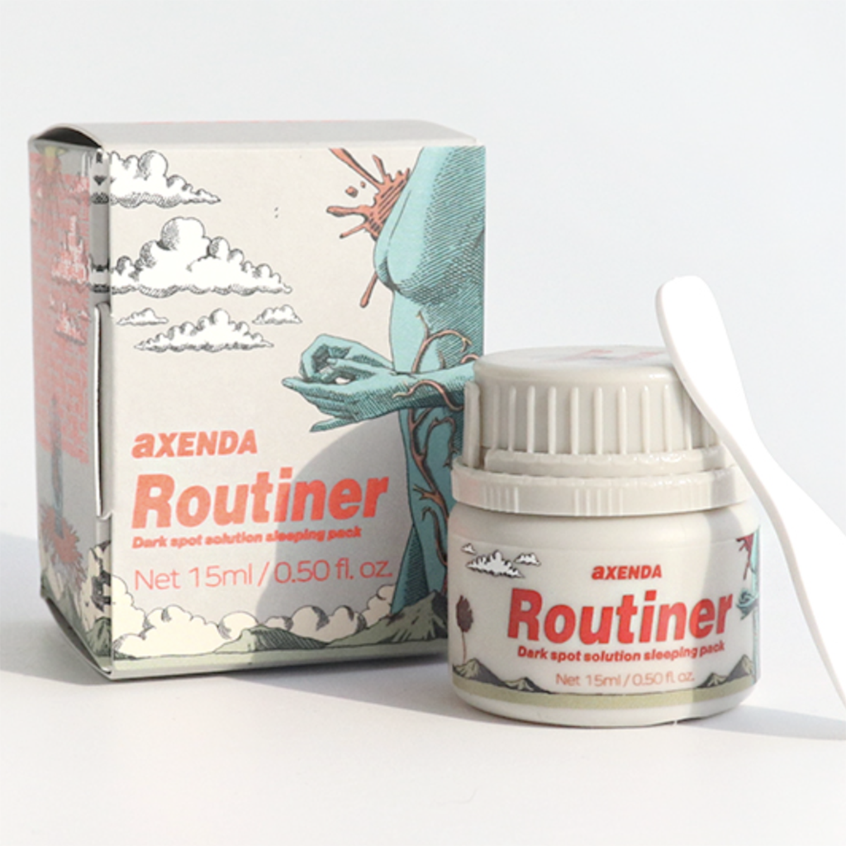 AXENDA Routiner 15ml クリーム Axenda Routiner 15ml, Sleeping Pack Night Cream / 100