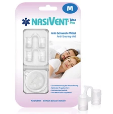 Nasivent Tube Plus - Anti Snoring Type - Size M - double set