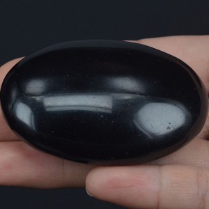 Massage-Energy-Palm-Stone-Natural-Black-Obsidian-Crystal-Reiki-Healing-Chakra