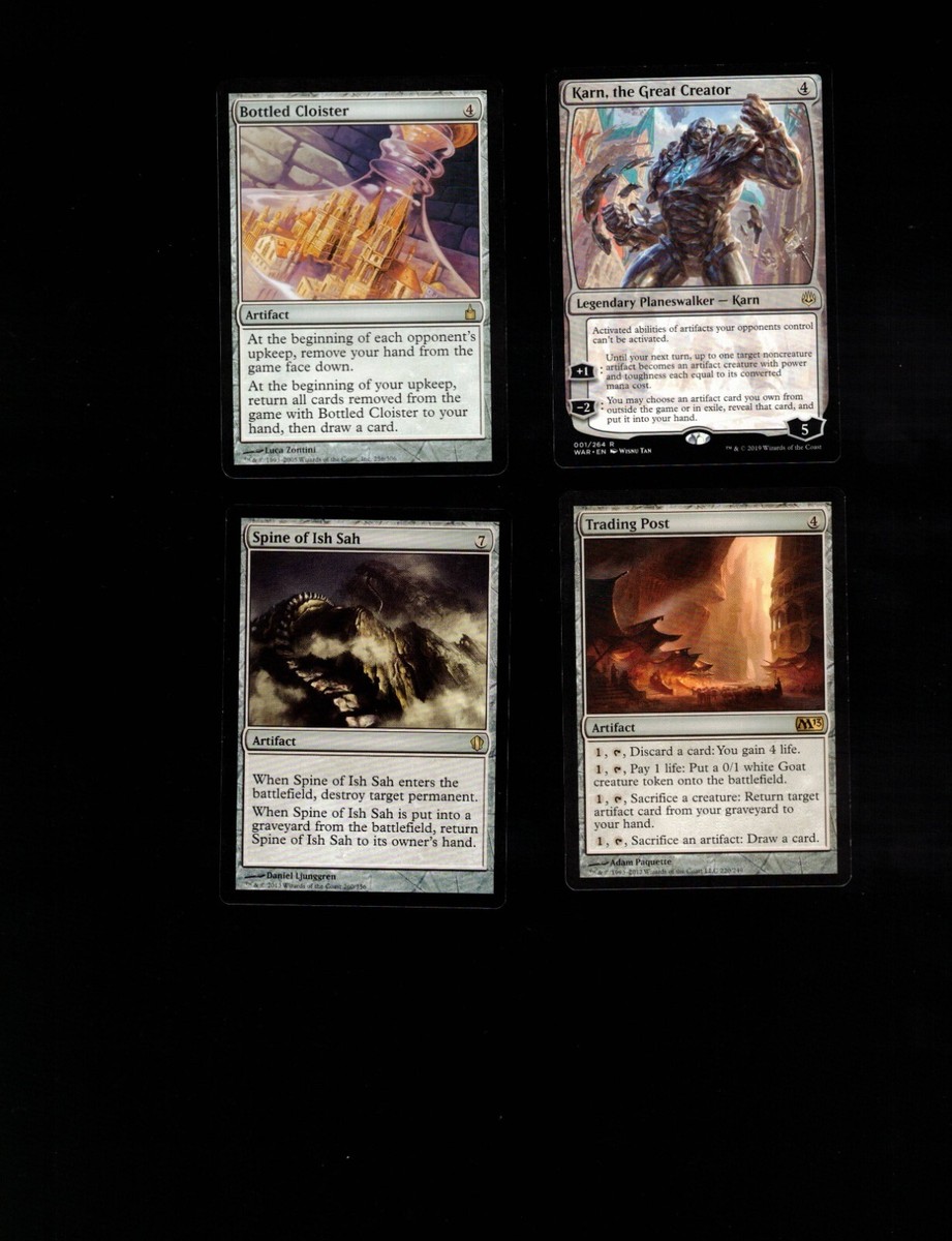 Karn the Great Creator-Modular-60 Card Magic the Gathering Deck-MTG-Rares-RTP Karn the Great Creator-Modular-60 Card Magic the Gathering Deck-MTG-Rares-RTP
