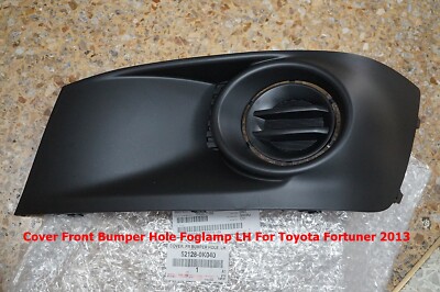 52128-0K040 Cover Front Bumper Hole Foglamp LH Side For Toyota