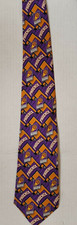 NBA Phoenix Suns Team Necktie, New Block Pattern 