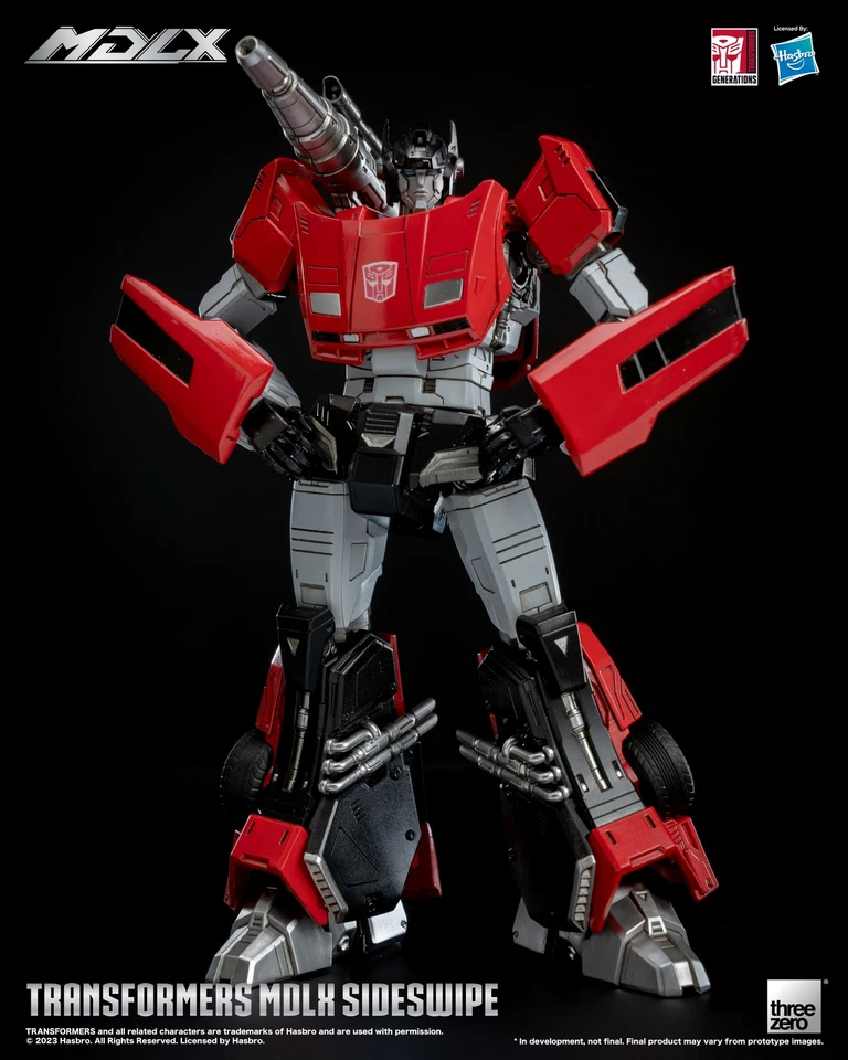 Threezero Sideswipe Transformers MDLX Action Figure - Image 3 of 4