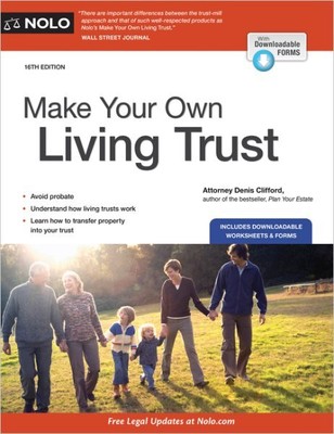 Make Your Own Living Trust, Paperback by Clifford, Denis, Brand New, Free shi...