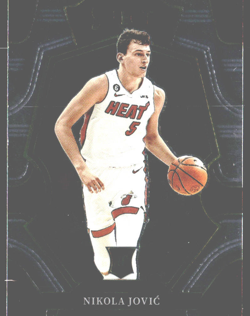 Nikola Jovic 2022-23 Panini Select #170 RC Miami Heat