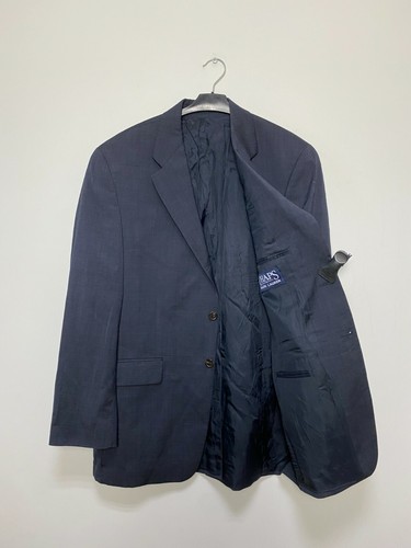 Vintage! Chaps Ralph Lauren Men's Blue Wool / Cashmere Blazer Size EU50 UK40 - Picture 3 of 5