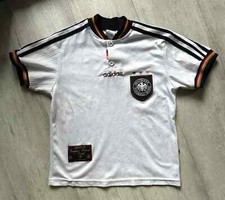 DDP VINTAGE NATIONAL TEAM GERMANY 1996 1997 1998 HOME JERSEY SHIRT SOCCER XXS