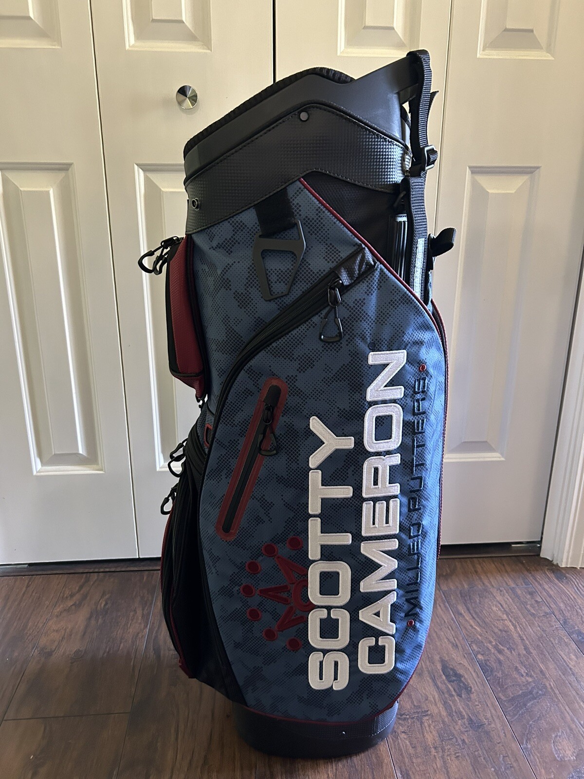 スコッティキャメロン エクスプローラー カートバッグ USA ブルー