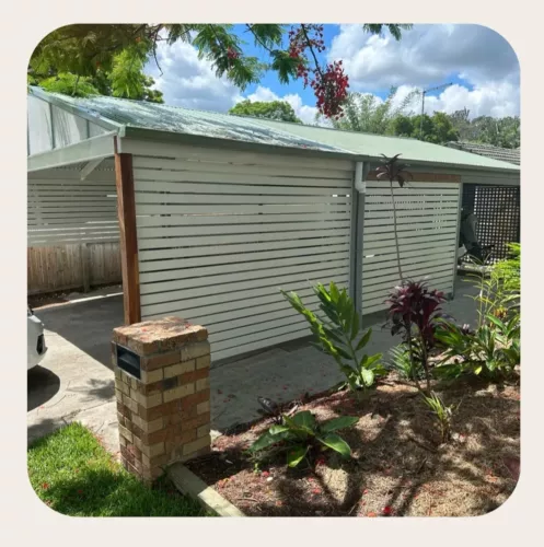 Carport and Alfresco Black White Monument - 8 colours DIY Privacy SLAT Screens - Picture 16 of 16