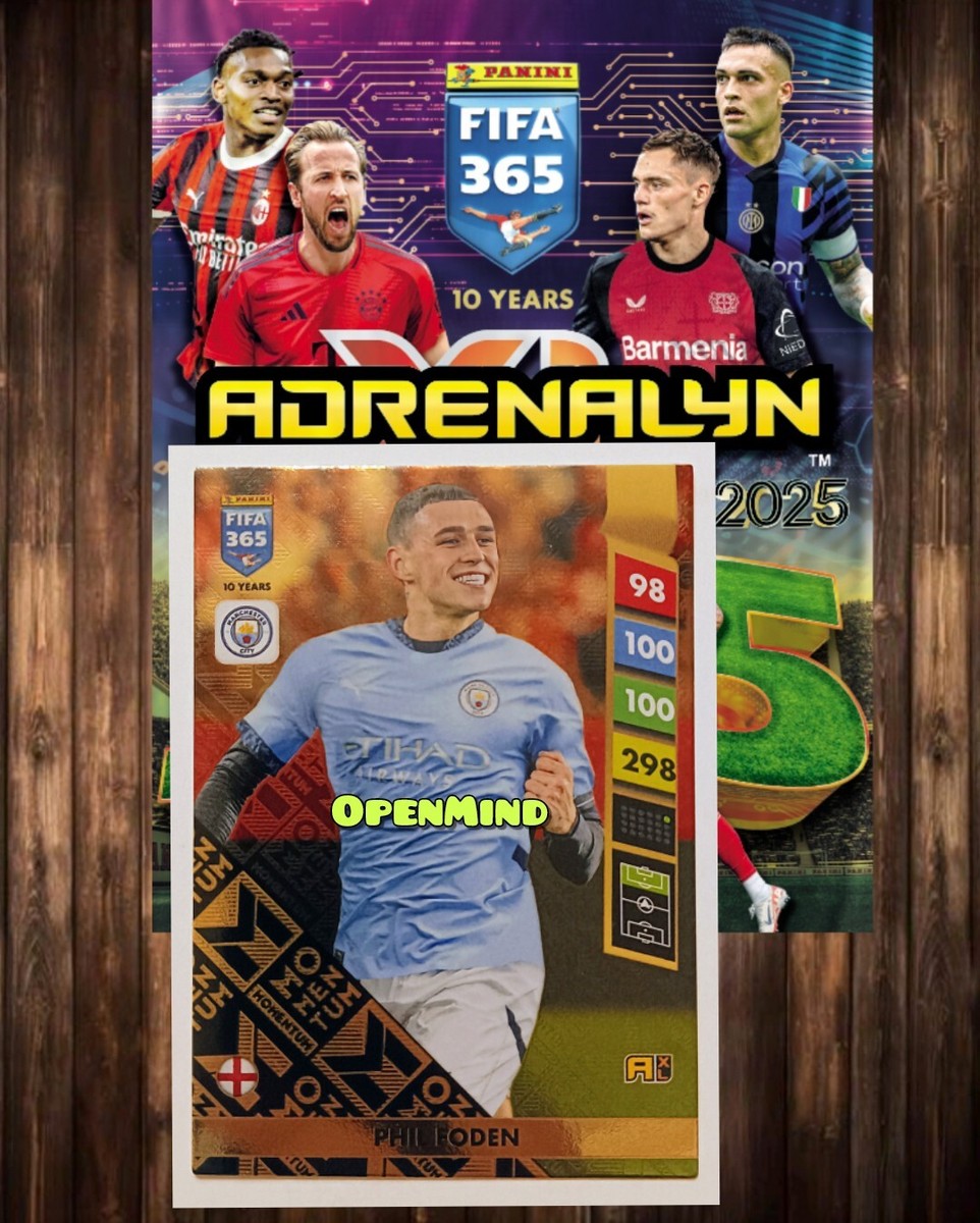 foden様 Panini Fifa 365 2025 - MOMENTUM - PHIL FODEN - Barcelona | eBay