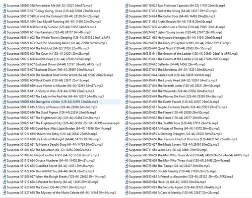 SUSPENSE 1950S 500+ Unique Oldtime Radio Shows MP3 OTR On USB Flash Drive - Picture 9 of 17