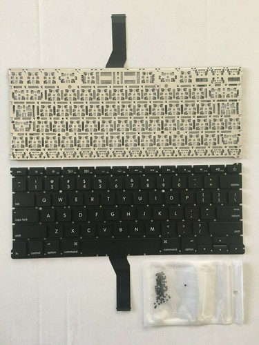 KEYBOARD W/SCREWS SET + TOOL (US ENGLISH) FOR MACBOOK AIR 13" A1466 2012-2015 - Picture 3 of 7
