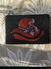 BLACK SEED BEAD PURSE
