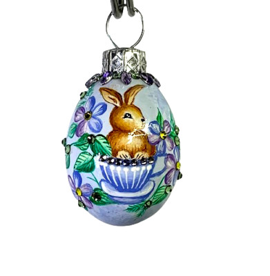Patricia Breen Miniature Egg Ne M'oublie Pas #5303 2024 Bunny 1.6'' Bergdorf (VR)