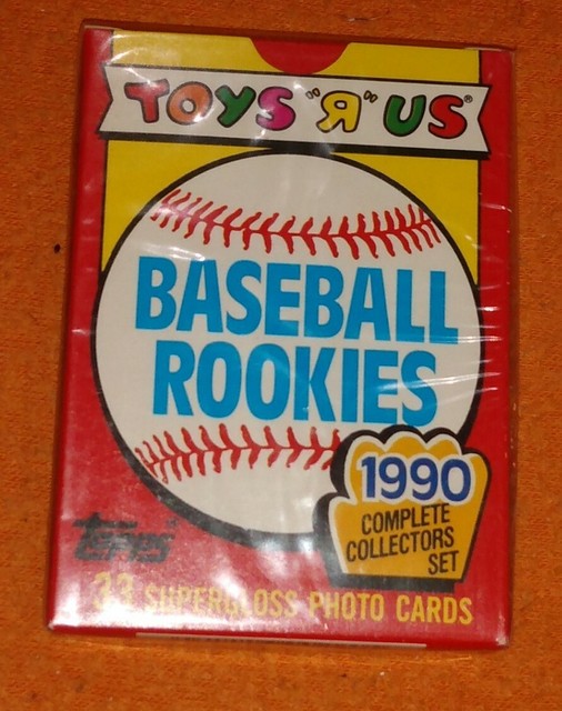Toys R US Topps Baseball Cards 1990 Complete Collectors Set Rookies 3