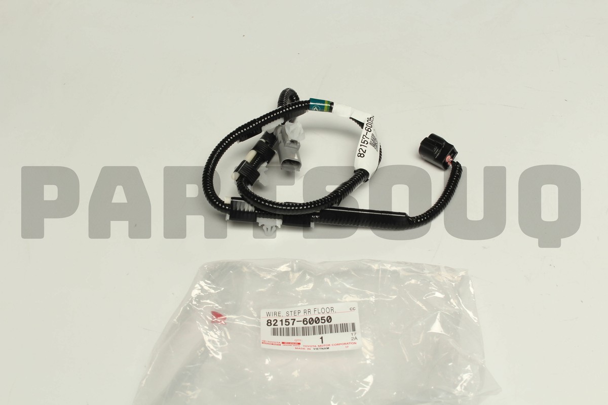 8215760050 Genuine Toyota WIRE, STEP REAR FLOOR, RH/LH 82157-60050