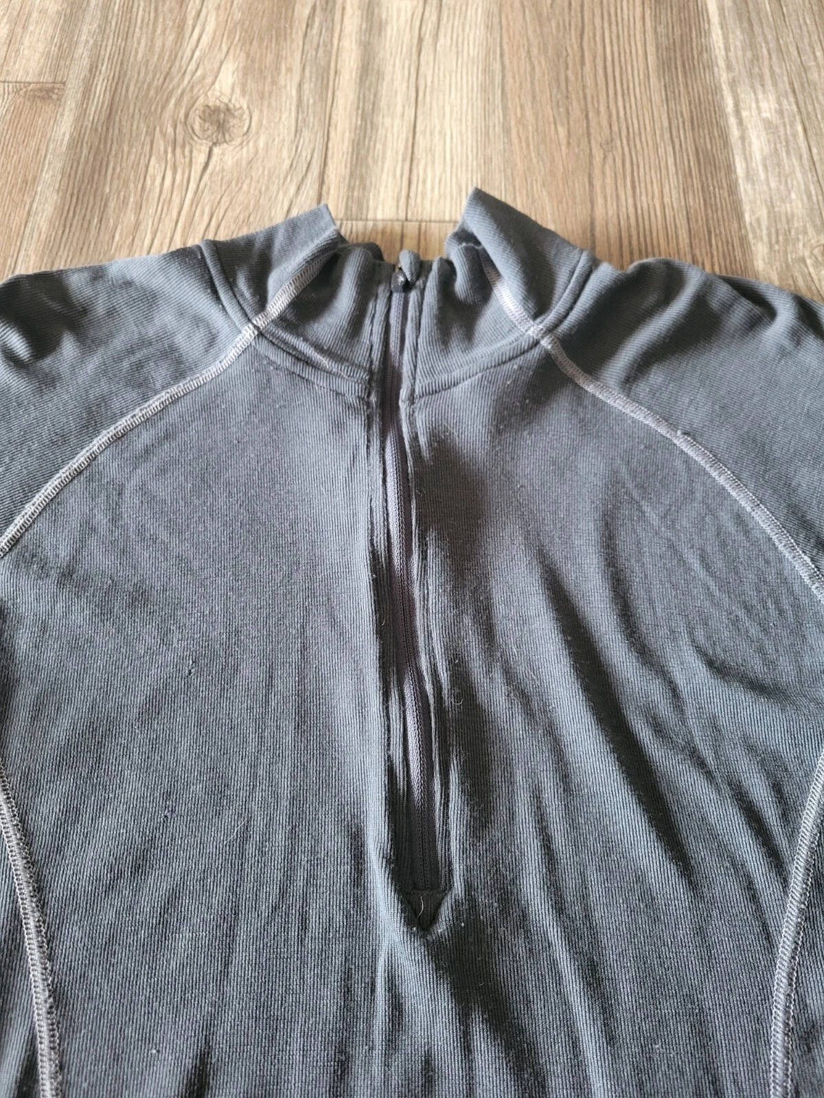smartwool merino wool quarter zip long sleeve base-layer