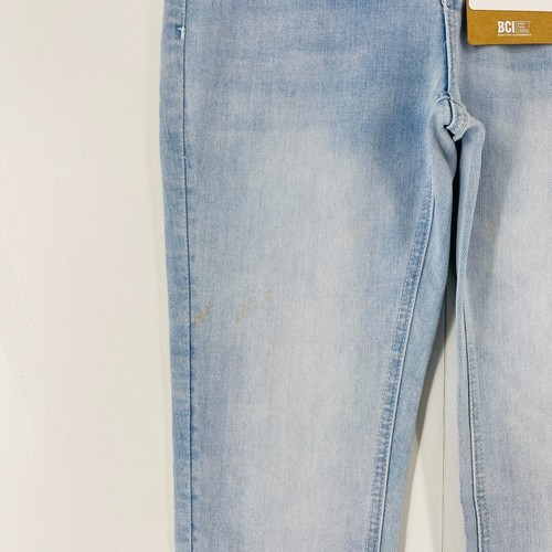 DESIGUAL Women Blue Slim Fit Ankle Zip Jeans Size W24 UK 6 IT 38 - Picture 14 of 15