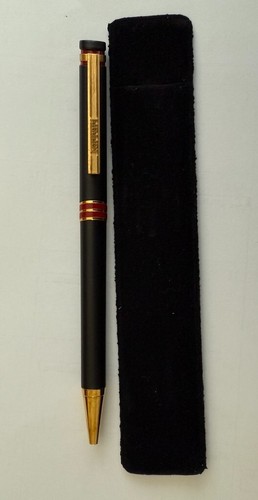 Ferrari Formula 1 Pen Red Gold Gunmetal Ballpoint Vintage 1980’s Rare - Never Us