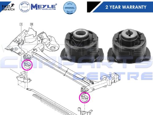 FOR RENAULT LAGUNA MK2 REAR SUSPENSION AXLE ARM MOUNTINGS BUSHES PAIR LEFT RIGHT - Picture 1 of 3