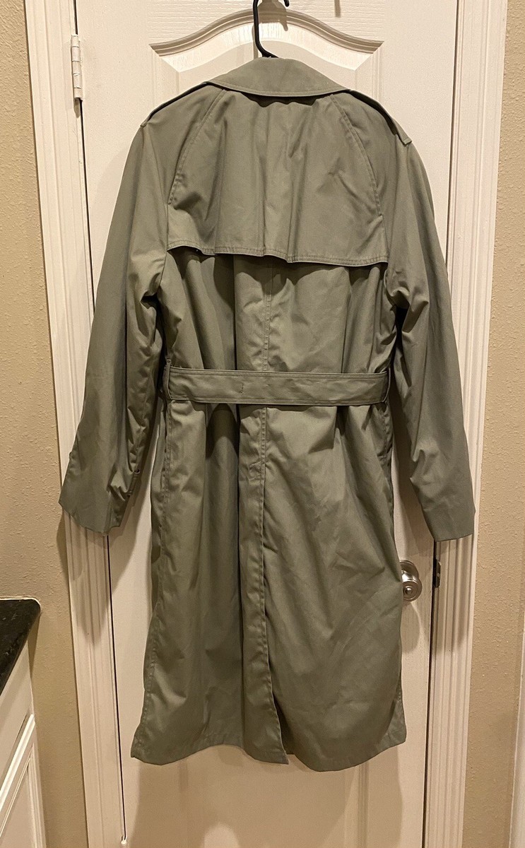 Vintage Military Style Jacket & Liner Trench Coat Style