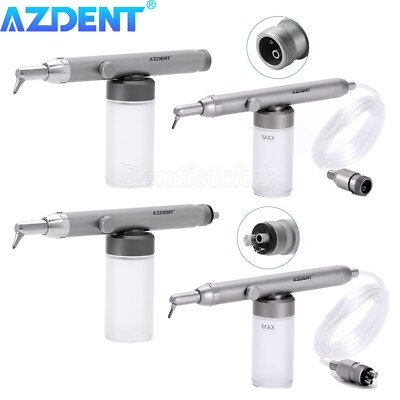 AZDENT Dental Aluminum Oxide Sandblasting Air Polisher Micro Blaster 2/4Holes US