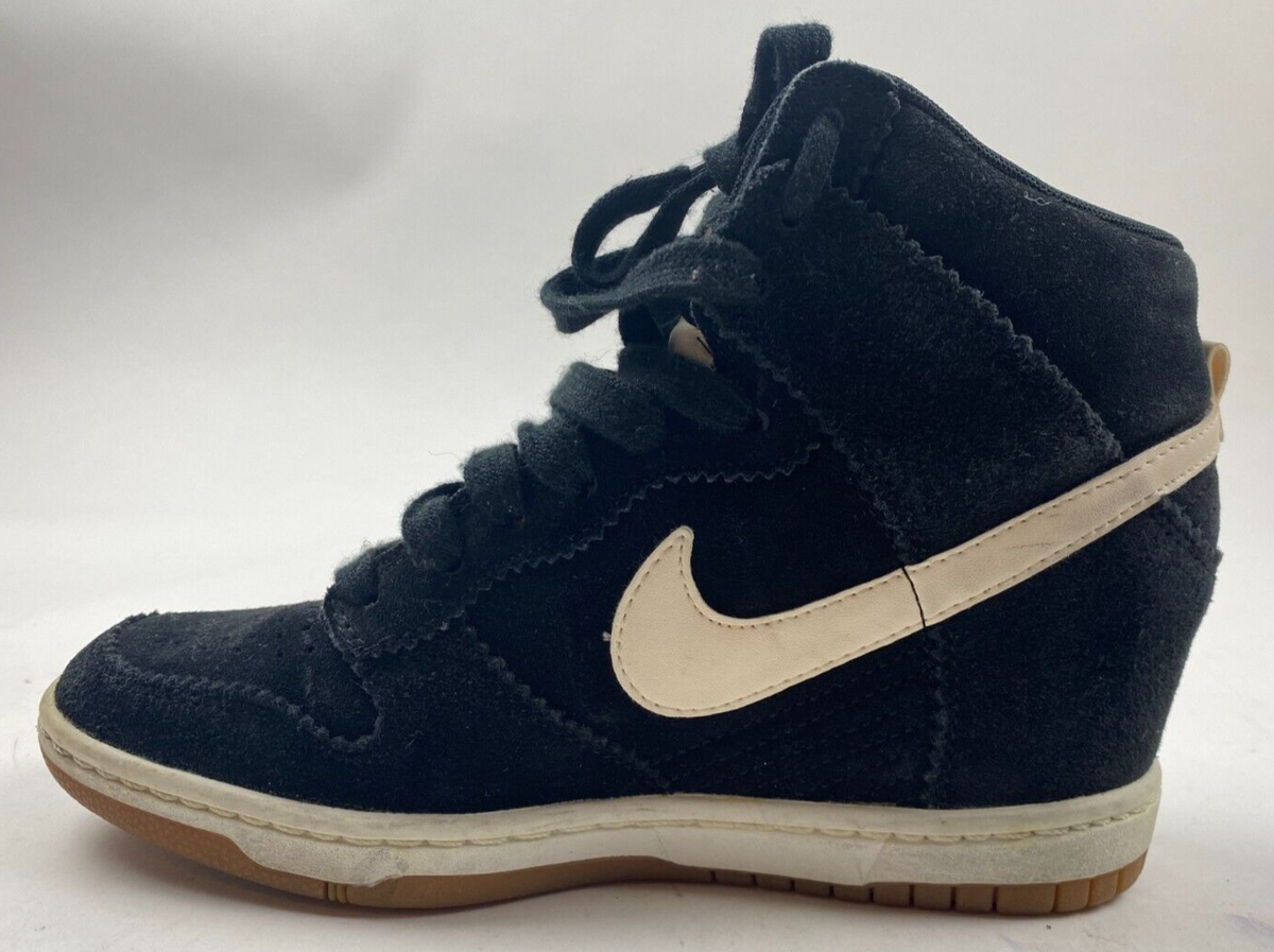 Size 7.5 - Nike Dunk Sky High Black Gum W for sale online | eBay