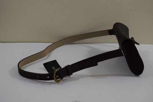 Style & Co. Women's Perforated Fanny Pack with Belt Brown Size Medium - Picture 8 of 10