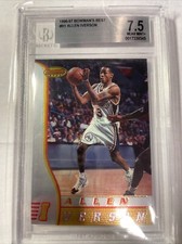 1996-97 Bowman’s Best #R1 Allen Iverson BGS 7.5