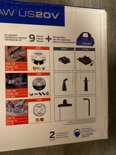 Dremel US20V-01 20V Max Cordless. Compact Saw Kit. - Picture 9 of 12
