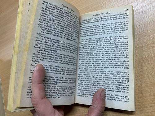 1989 HERBERT CROWDER "AMBUSH AT OSIRAK" WAR FICTION USA PAPERBACK BOOK (P2) - Picture 10 of 12