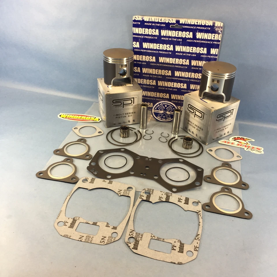 NUEVO KIT JUNTA EXTREMO SUPERIOR PISTONES POLARIS .040" SOBRE ESPI 1999-2003 550F VENTILADOR SKS RMK Foto 3 de 4