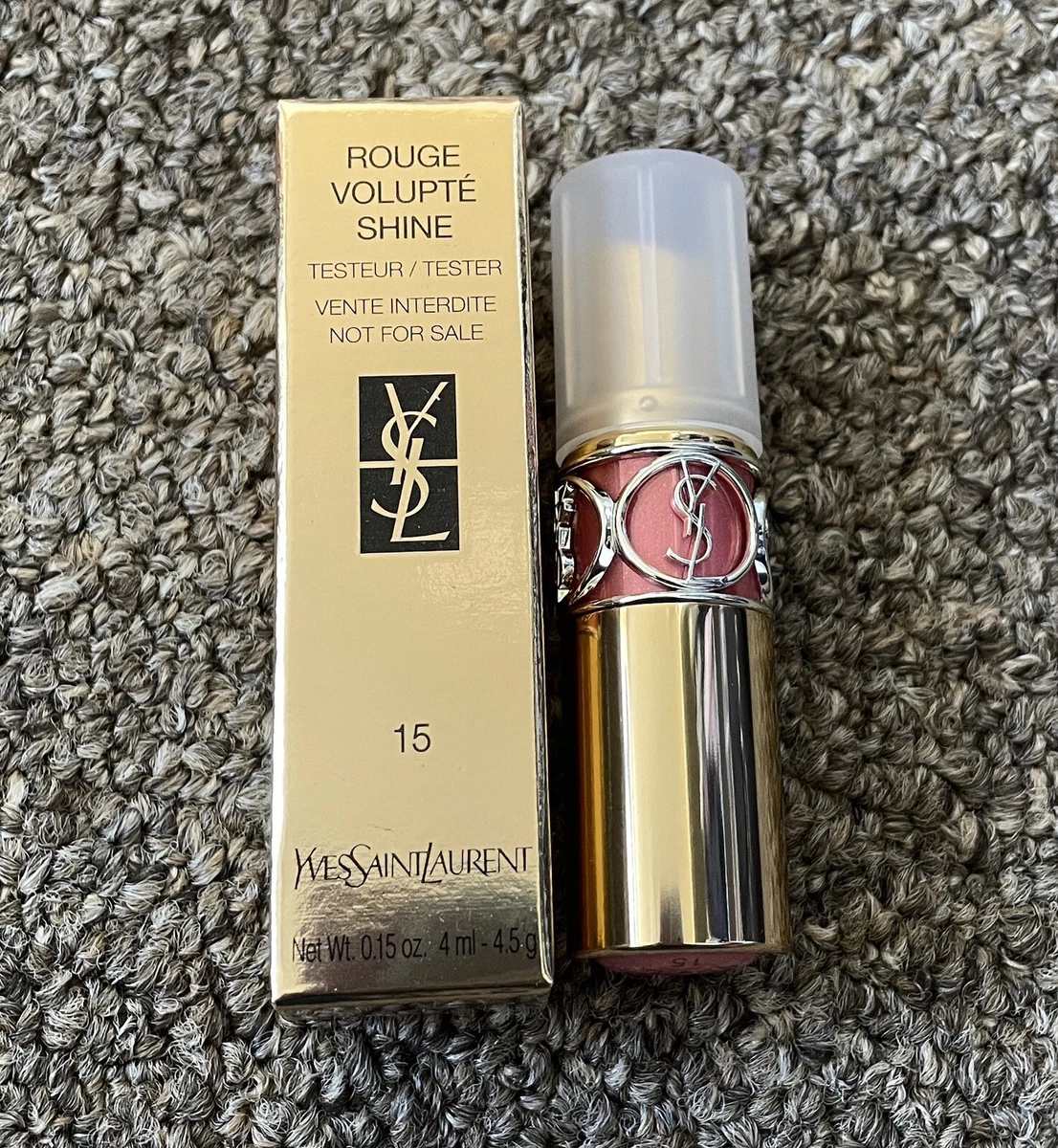 YSL Yves Saint Laurent ROUGE VOLUPT SHINE 15 CORAIL EXTREME NEW TST IN BOX