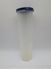Tupperware Eidgenosse Spaghettidose 1,1L Vorratsbehälter mit Deckel blau