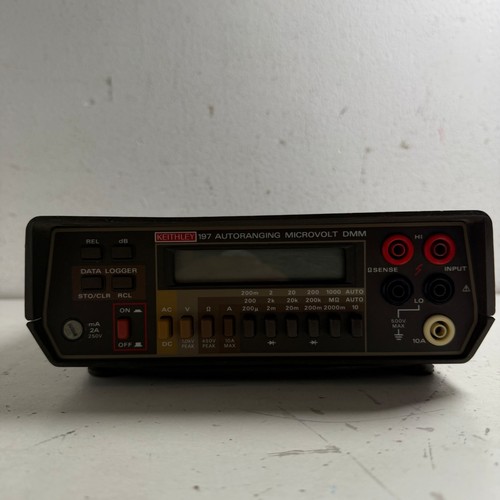 Keithley 197 Brown Autoranging Microvolt DMM Digital Multimeter