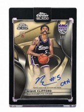 Marketplace image: Topps 2025-26 Chrome Black Nique Clifford Kings RC Auto RA-NC SuperFractor 1/1
