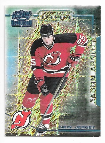 1998-99 Pacific Revolution Ice Blue Jason Arnott Parallel 80/99 #82