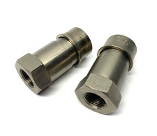 Parker Legris 0172 12 21 Quick-Acting Metal Coupler G1/2, 12mm Dia.LOT OF 2