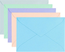 Set Di Buste Pastello, per Biglietti Di Auguri, Regali in Denaro, Piccoli Biglie