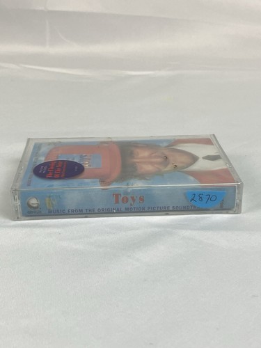 TOYS Cassette Tape Movie Soundtrack Factory Sealed Mint Hype Sticker - Picture 2 of 3